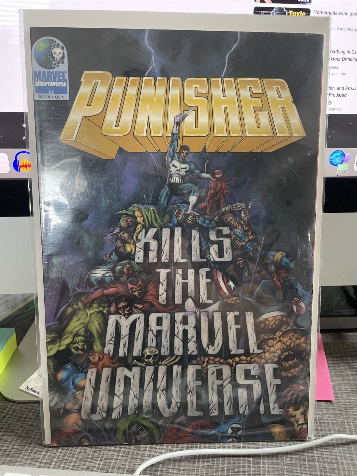 Punisher Kills the Marvel Universe 1995 #1 1st Print