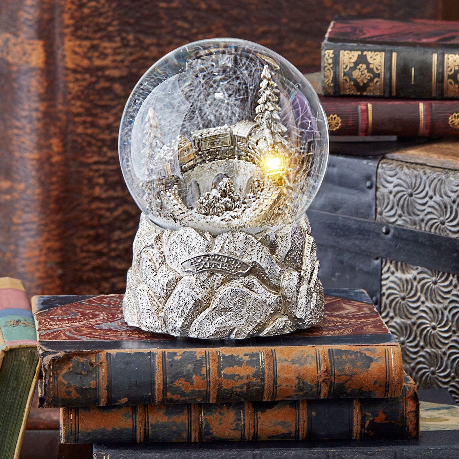 Pottery Barn Harry Potter™ Hogwarts Express™ Light-Up Snow Globe