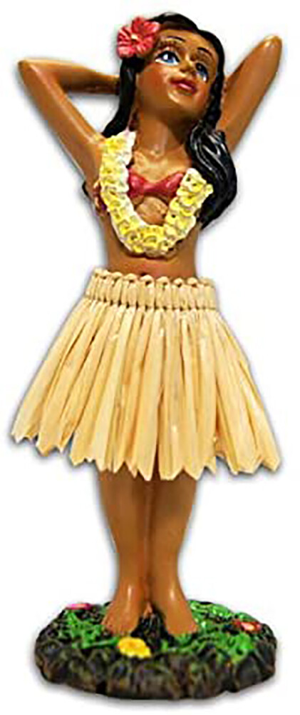 KC Hawaii Hula Girl Posing Mini Dashboard Doll 4.4 KC Hawaii Hula Girl Posing Mini Dashboard Doll 4.4