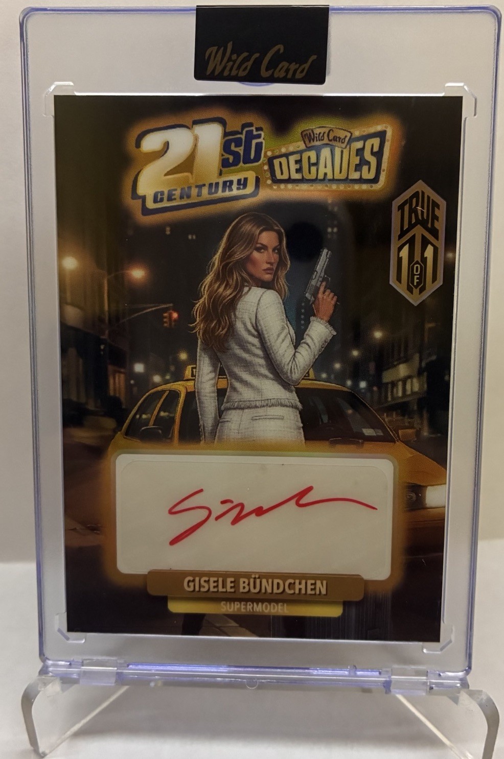 2026 Wild Card Decades Gisele Bunchen TRUE 1/1 21st Century Decades Auto Rare
