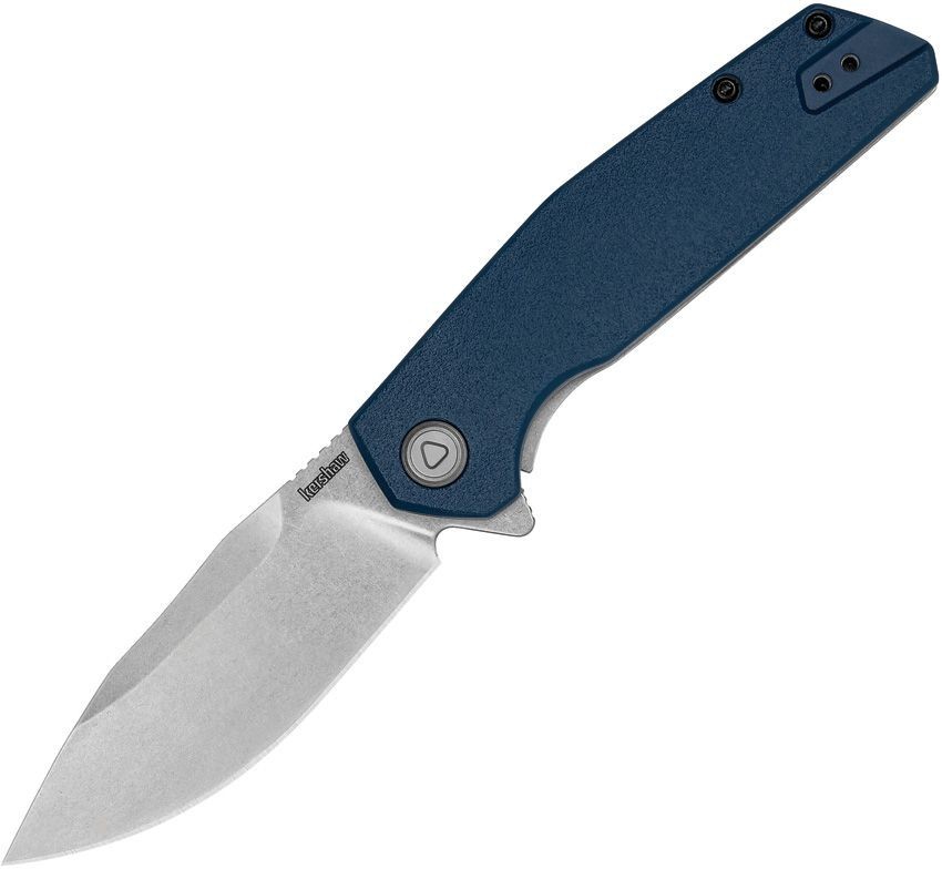 Kershaw Lucid Framelock Blue 8Cr13MoV Folding Knife KS2036