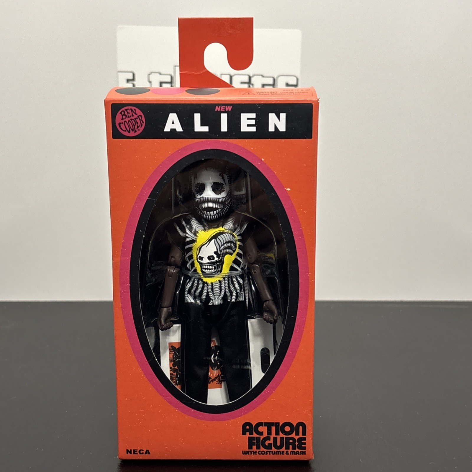 NECA BEN COOPER HALLOWEEN COSTUME KIDS SERIES 3 ALIEN XENOMORPH MASKED FIGURE