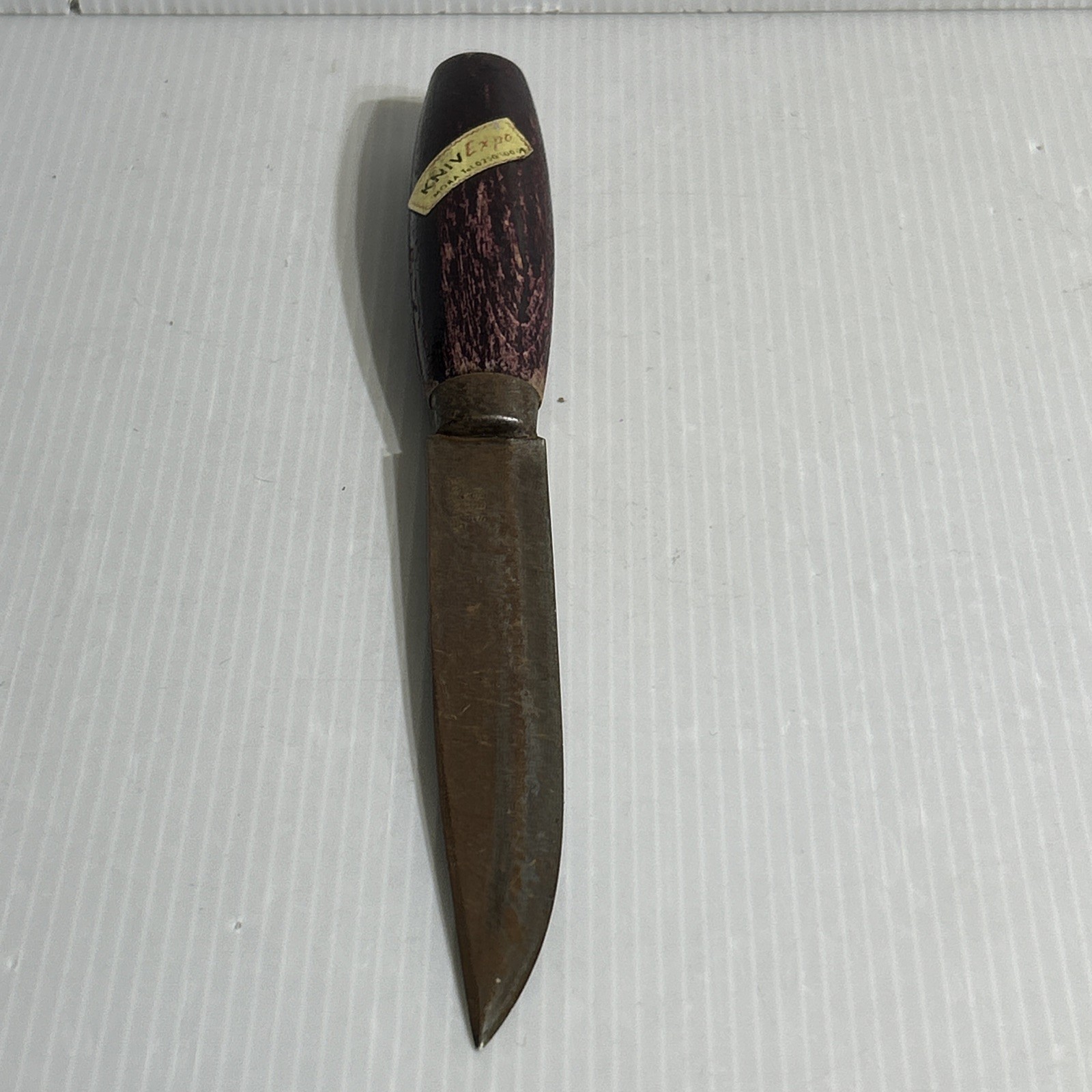 Mora Knife Made in Sweden Wood Handle Mora Knivfabrik Kniv Expo