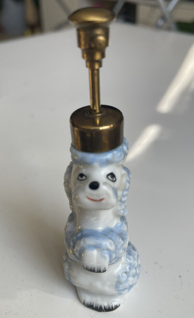  Rare Vintage DEV Devibliss Perfume Atomizer Poodle