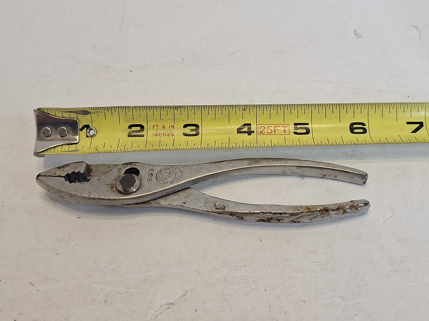 Vintage McKaig-Hatch 535 Slip Joint Pliers Circle MH 5 3/4\