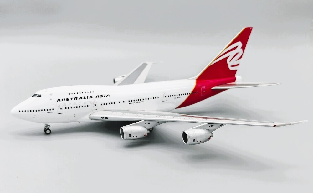 Inflight IF747SPQF1124R Qantas Australia Asia B747SP VH-EAB Diecast 1/200 Model