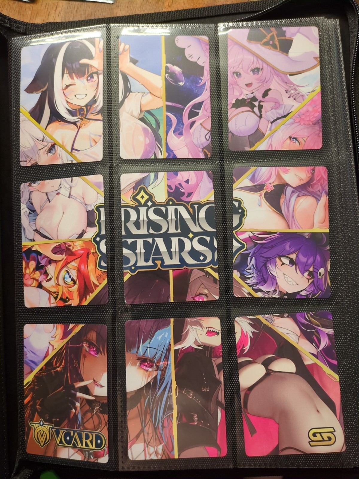 VCARD Rising Stars - Full Set Of QR Code Cards 9/9 VCARD Rising Stars - Full Set Of QR Code Cards 9/9