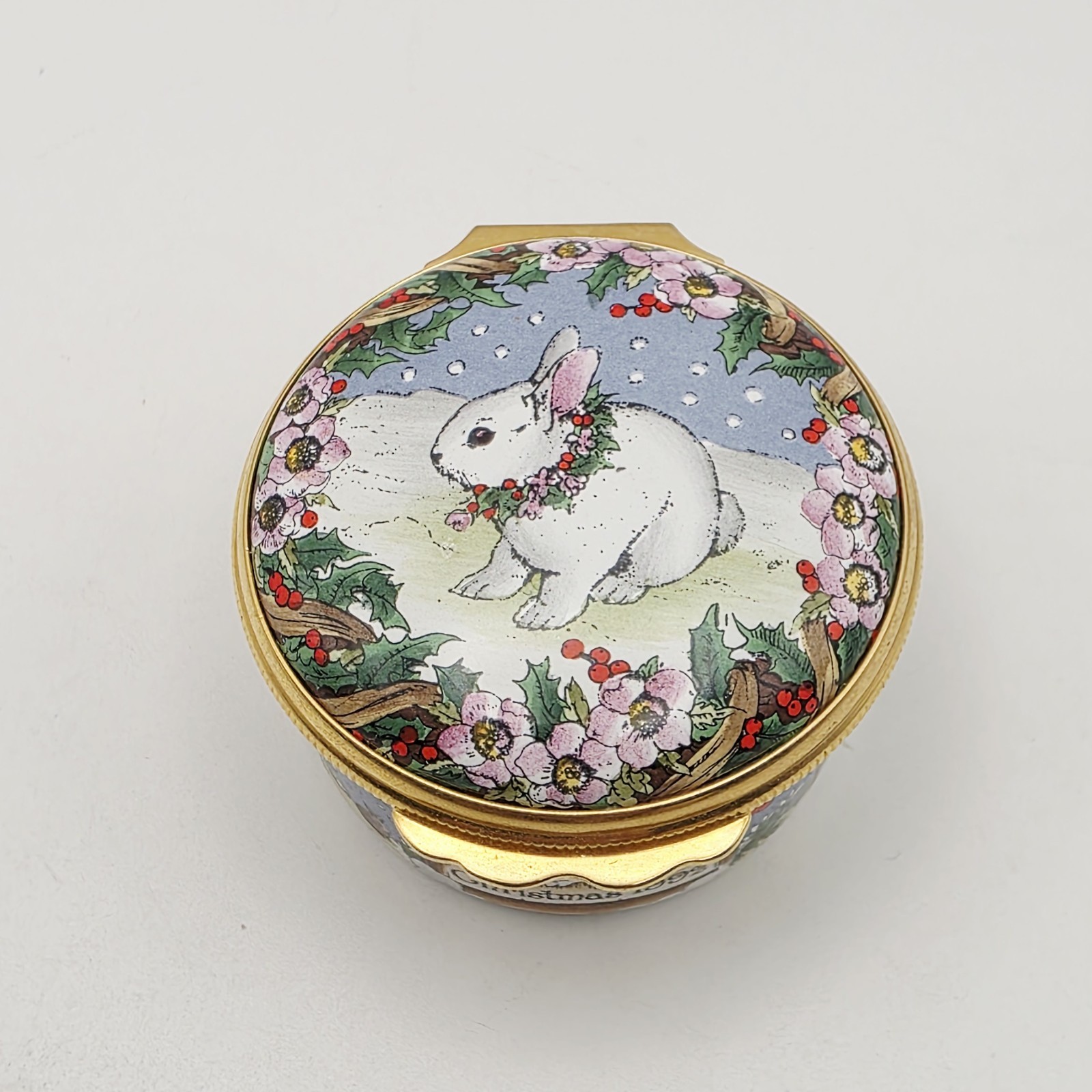 Halcyon Days Enamel Trinket Box \