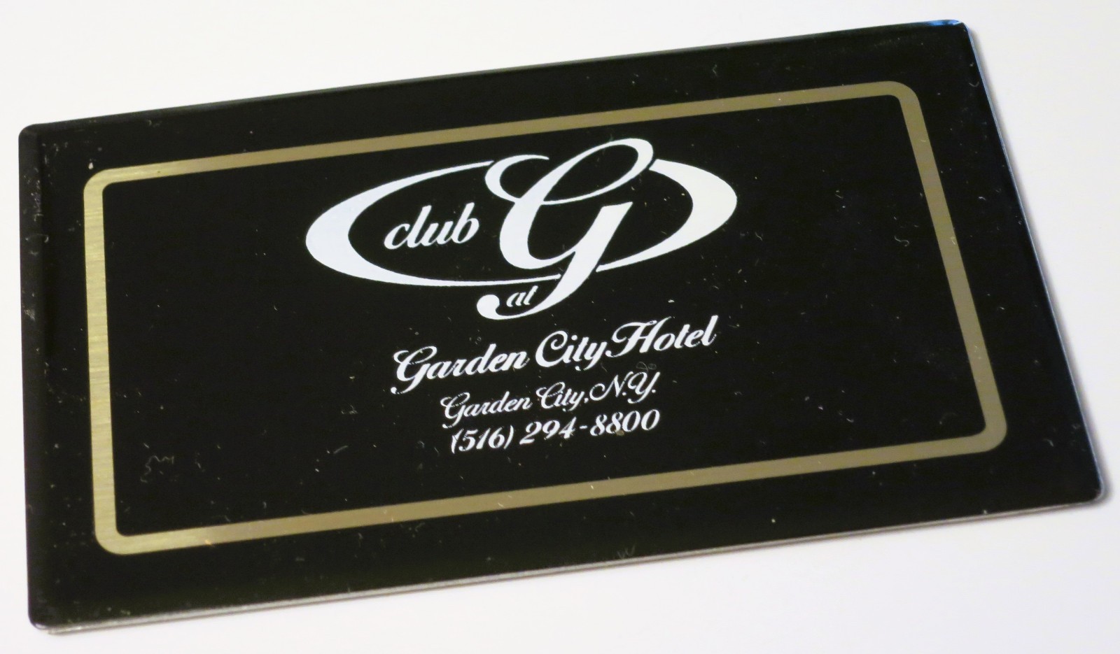 Garden City Hotel CLUB G New York LITTLE BLACK BOOK Phone and Addresses VINTAGE