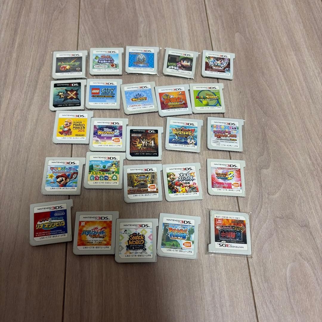Nintendo 3DS Software 25 Game Set Bulk Bundle Collection Mega Edition