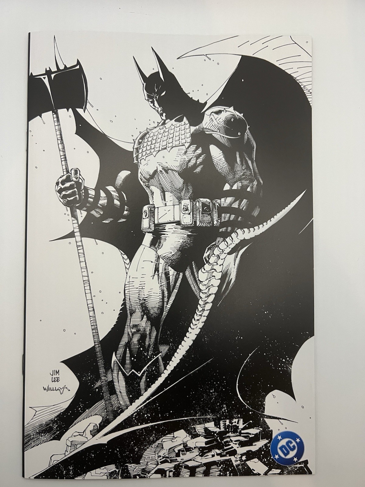 ABSOLUTE BATMAN #1, Japanese Phase 6 Wave 2, Jim Lee B&W variant cover, DC