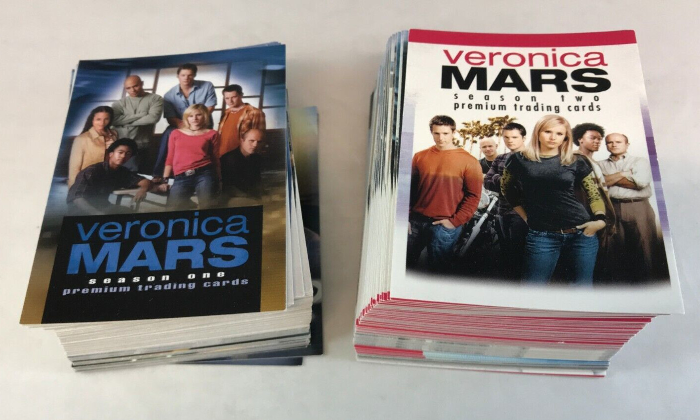 Veronica Mars トレーディングカード Season 1 & 2 VERONICA MARS SEASON 1 & 2 Inkworks 2 Complete Card Sets 153 total