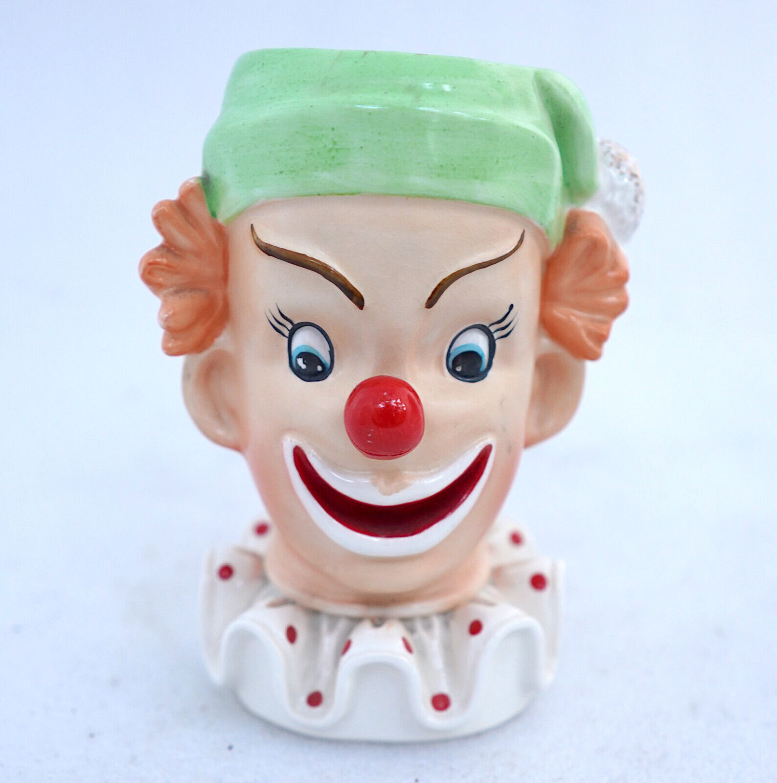 Poltergeist Clown Terrifying Antique Ceramic paranormal Napco 1958 Horror Cult