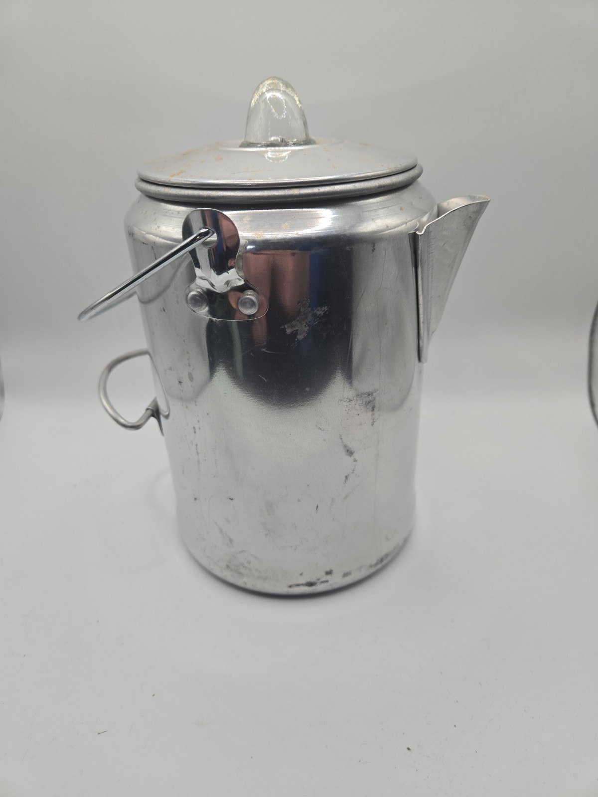 COLEMAN 9-CUP ALUMINUM CAMPING COFFEE PERCOLATOR 