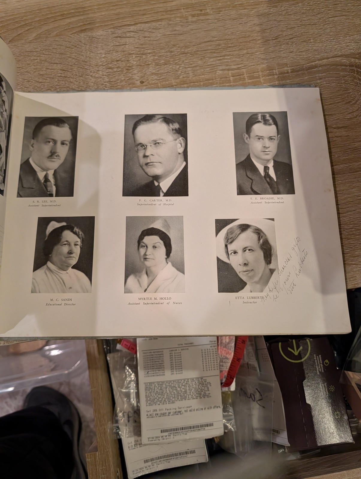 1934 Ancker Nurses Training School Yearbook Anchors Away St Paul Minnesota Signe