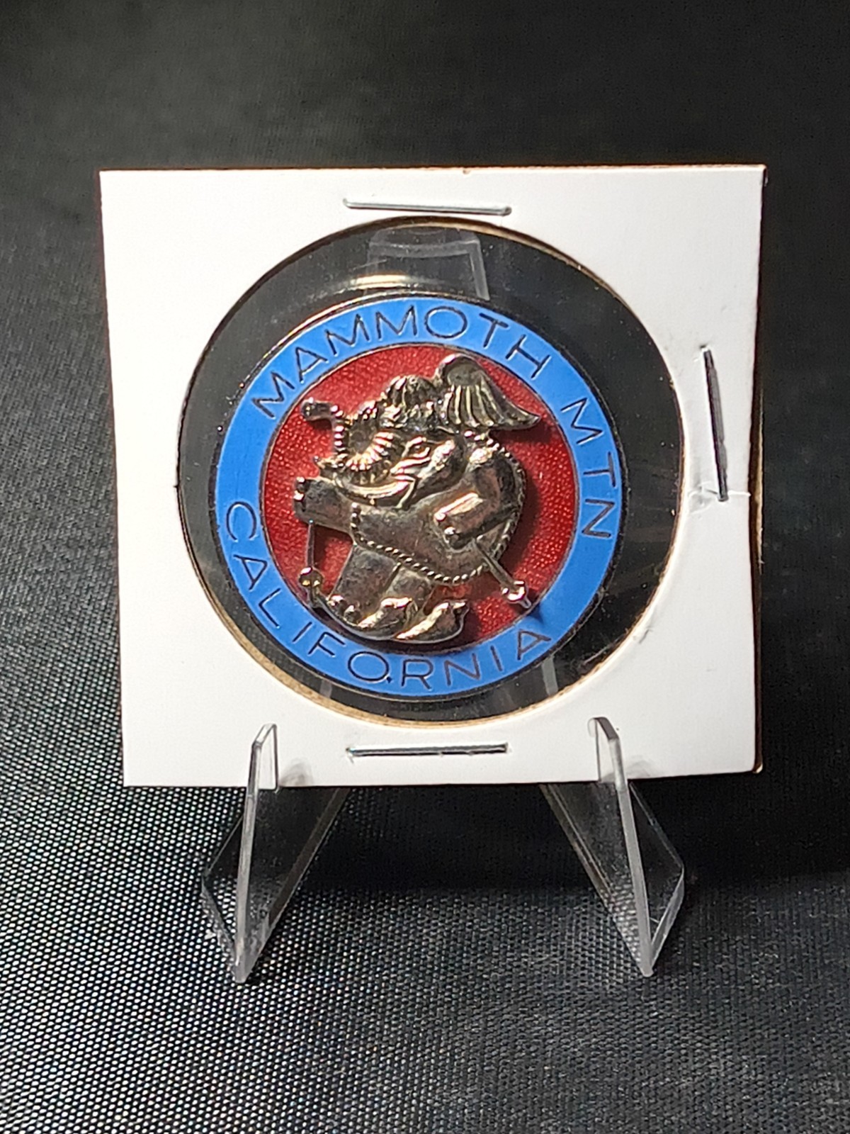 Mammoth Mountain Souvenir Lapel Pin A.U