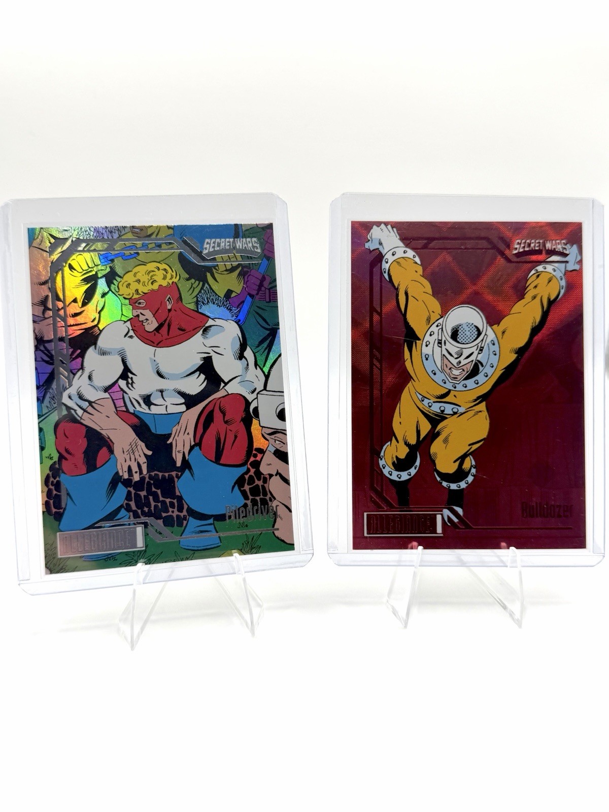 2023 UD Marvel Allegiance Secret Wars Lot Piledriver Rainbow Bulldozer /49