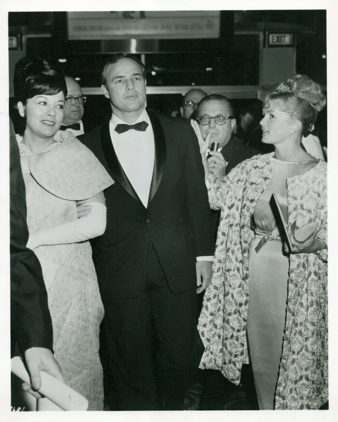 Marlon Brando Movita Debbie Reynolds 1962 Mutiny Bounty Premiere 8x10 Photo