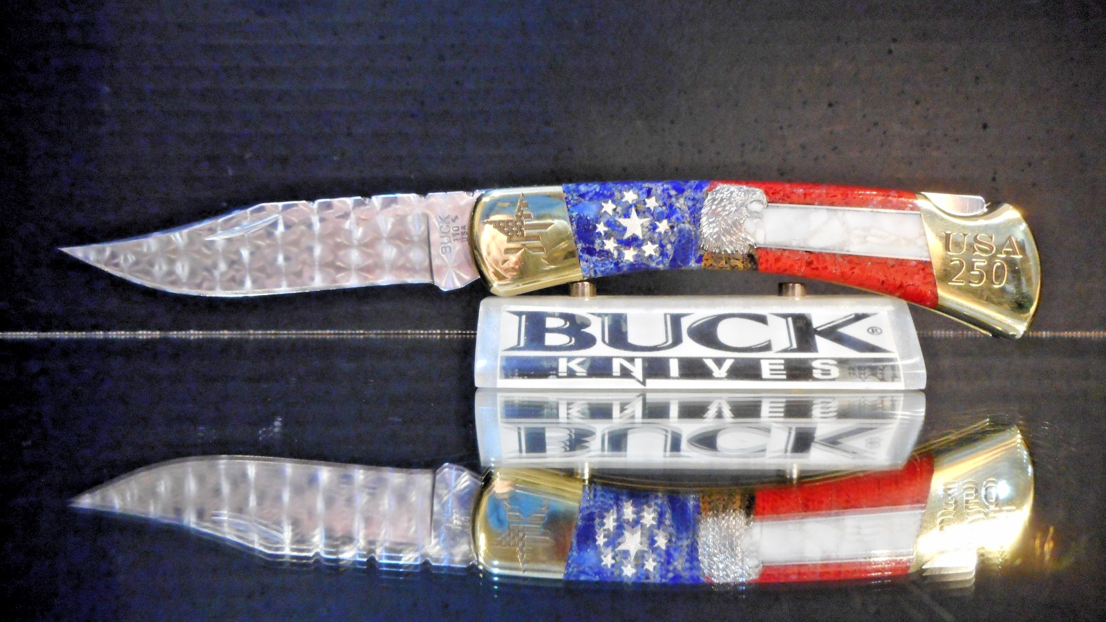 Buck 110 custom knife by Ghostown Custom Knives. \