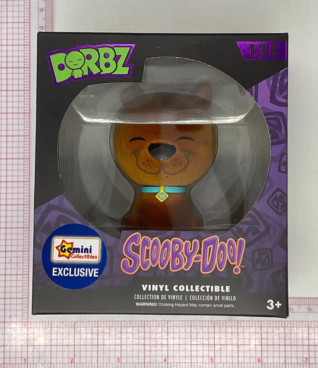 Funko Dorbz Scooby Doo #135 Gemini collectibles Exclusive FLOCKED Figure -A02
