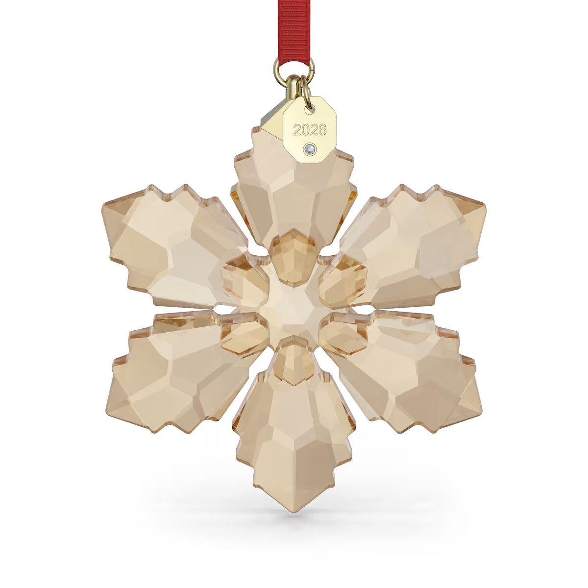 New 5729037 Swarovski 2026 FESTIVE GOLD ANNUAL EDITION LARGE Ornament