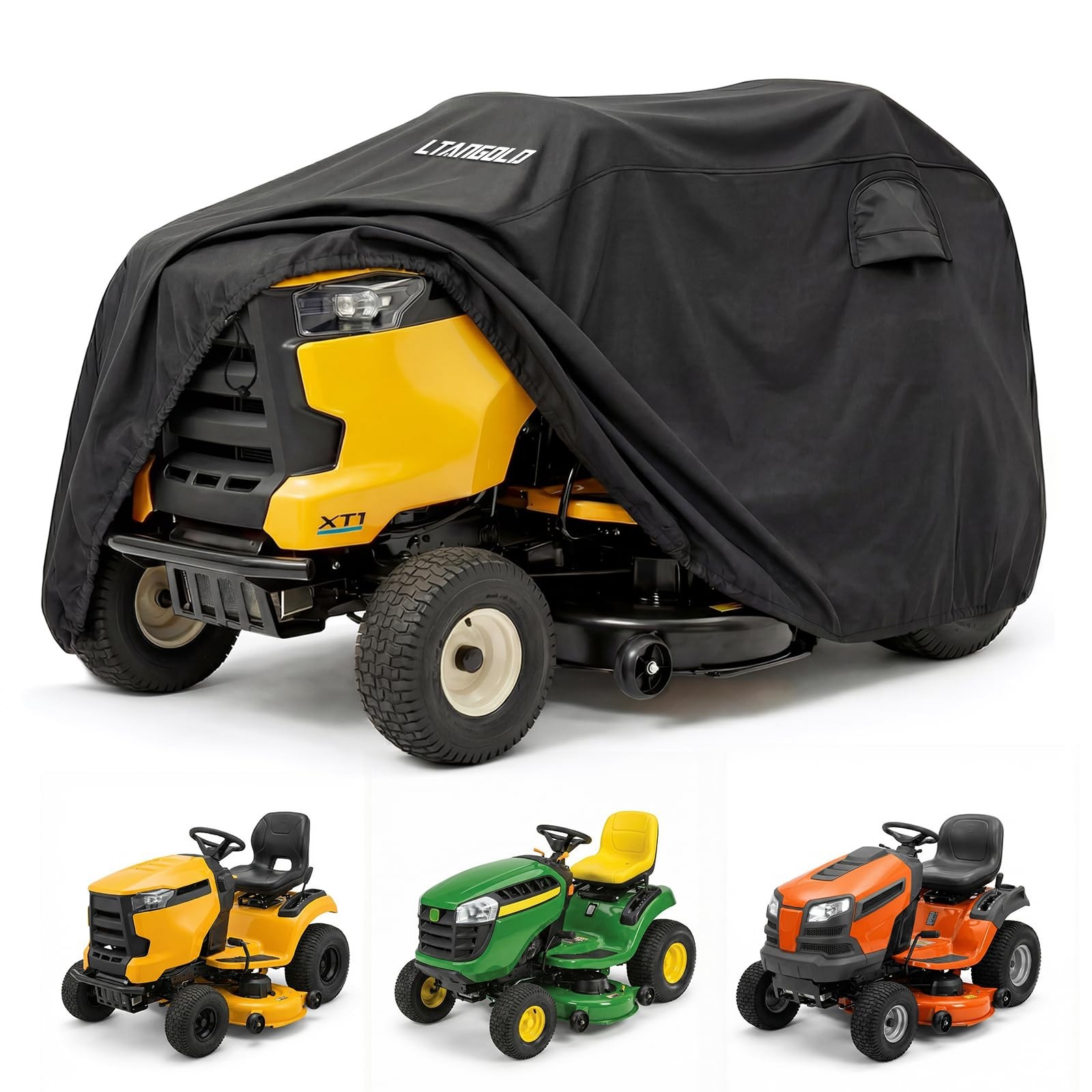 Riding Lawn Mower Cover Compatible with Cub Cadet XT1/XT2/XT3 Enduro Series (... Riding Lawn Mower Cover Compatible with Cub Cadet XT1/XT2/XT3 Enduro Series (...