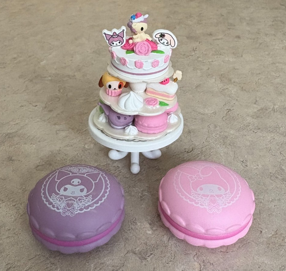 Tokidoki X Kuromi My Melody Garden Tea Party Garden Tea Cakes Chaser in Box