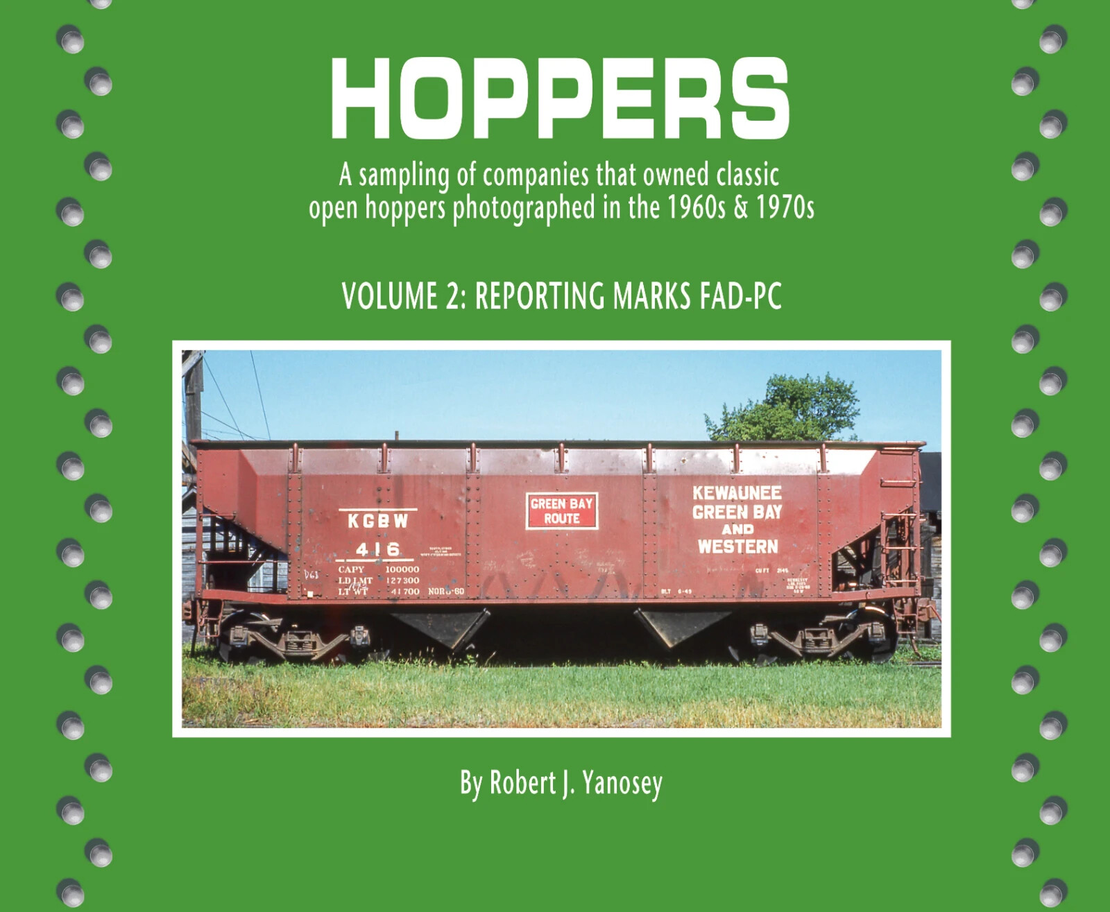 HOPPERS in the 1960s & 1970s, Vol. 2: Reporting Marks FAD-PC (BRAND NEW BOOK)