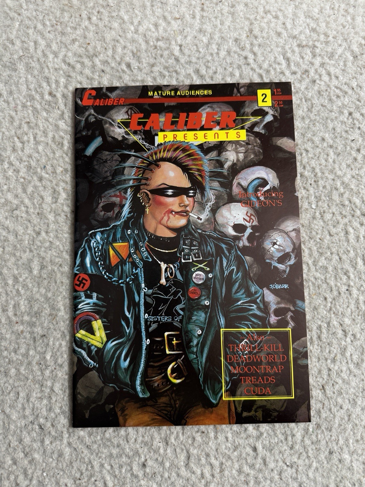 Caliber Presents #2  Caliber Press James O'Barr - Tim Vigil 1989