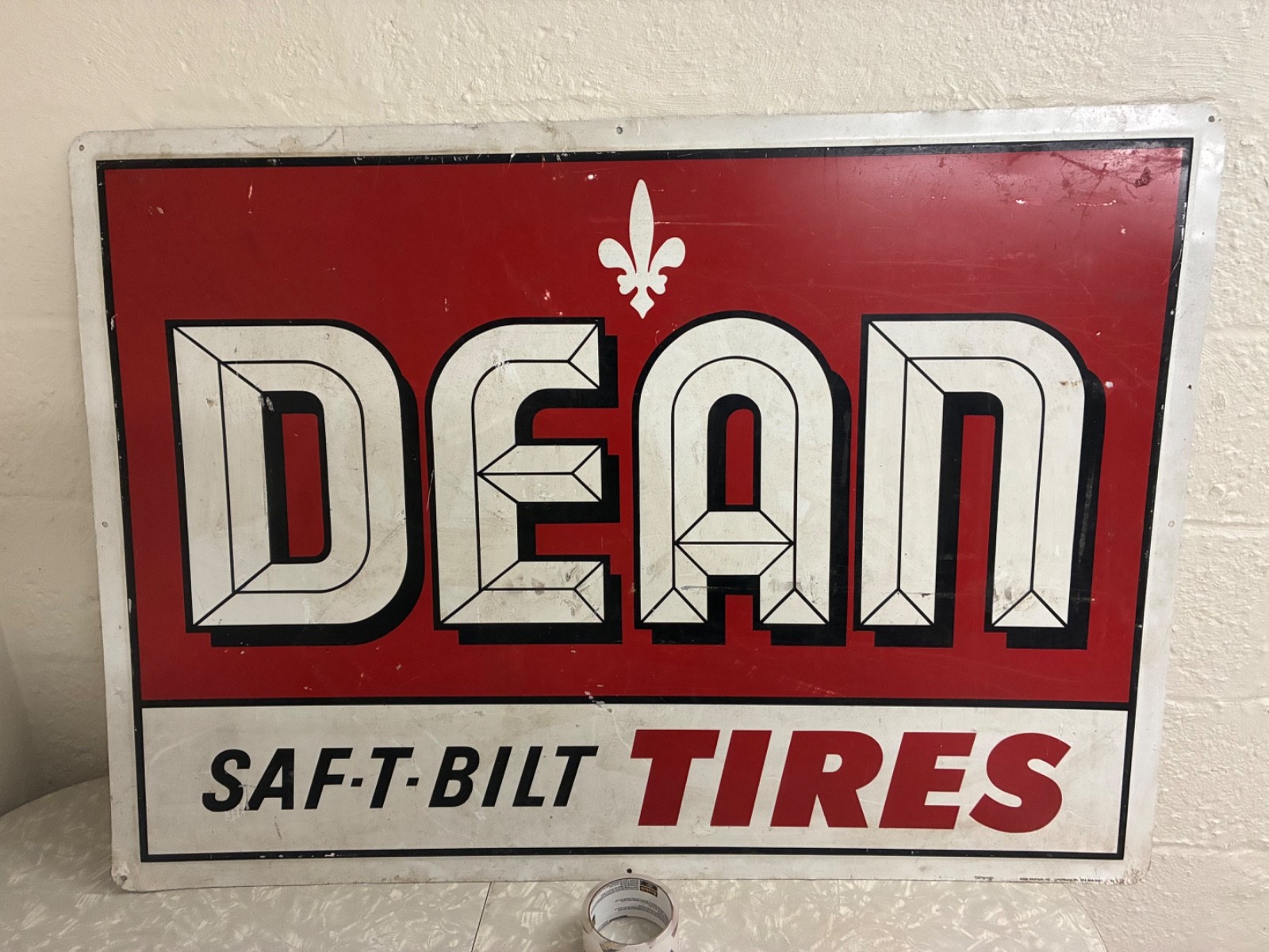 Dean Tires Sign