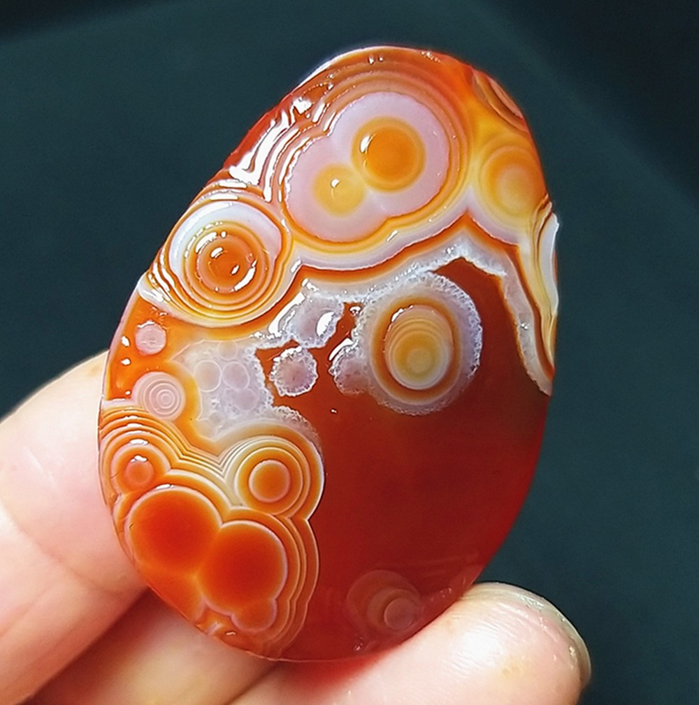 Rare 10G Natural Gobi Agate Eyes Agate/stone Madagascar B1740