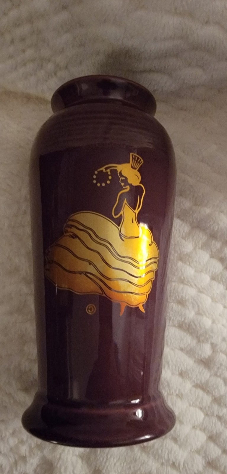 Fiesta 70th Anniversary Heather Monarch Vase w/ Original Box Limited Edition 