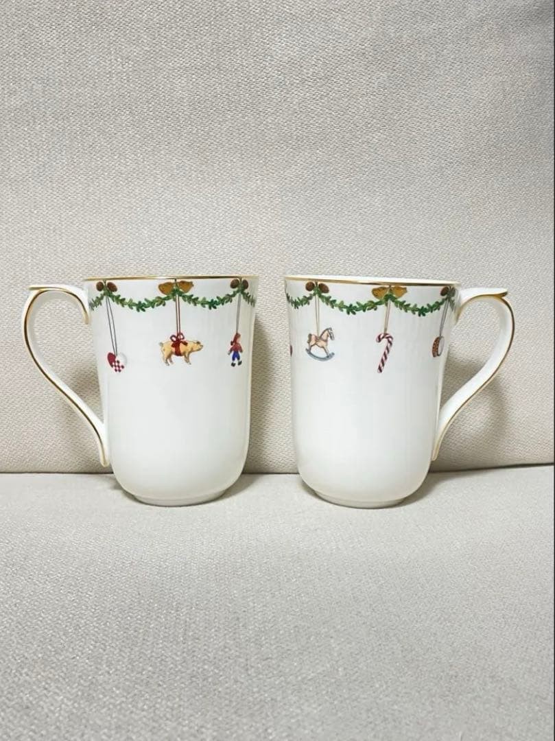 [Unused] Royal Copenhagen Mug Set of 2 Pair Cup Pair Cup