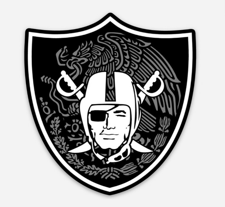 Las Vegas Raiders Mexico MAGNET - Football former Raiders Oakland 