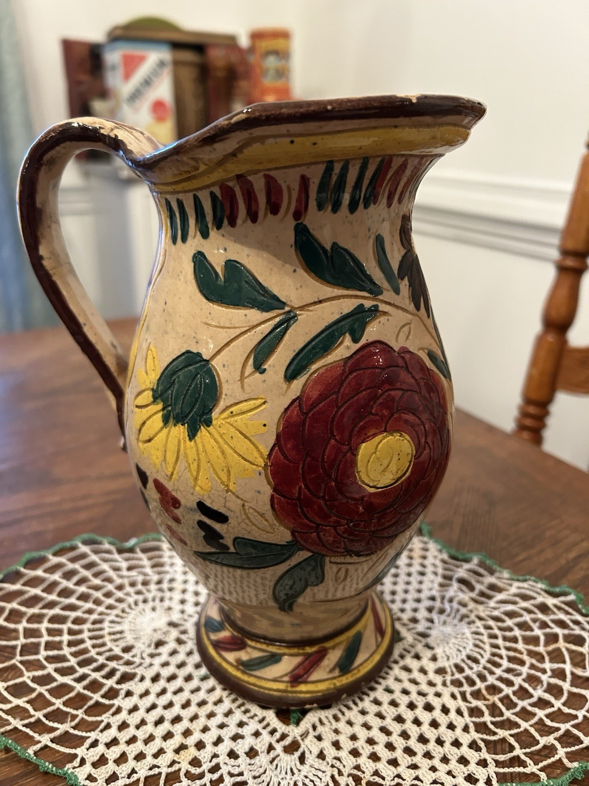Vintage Italian Ceramic Jug