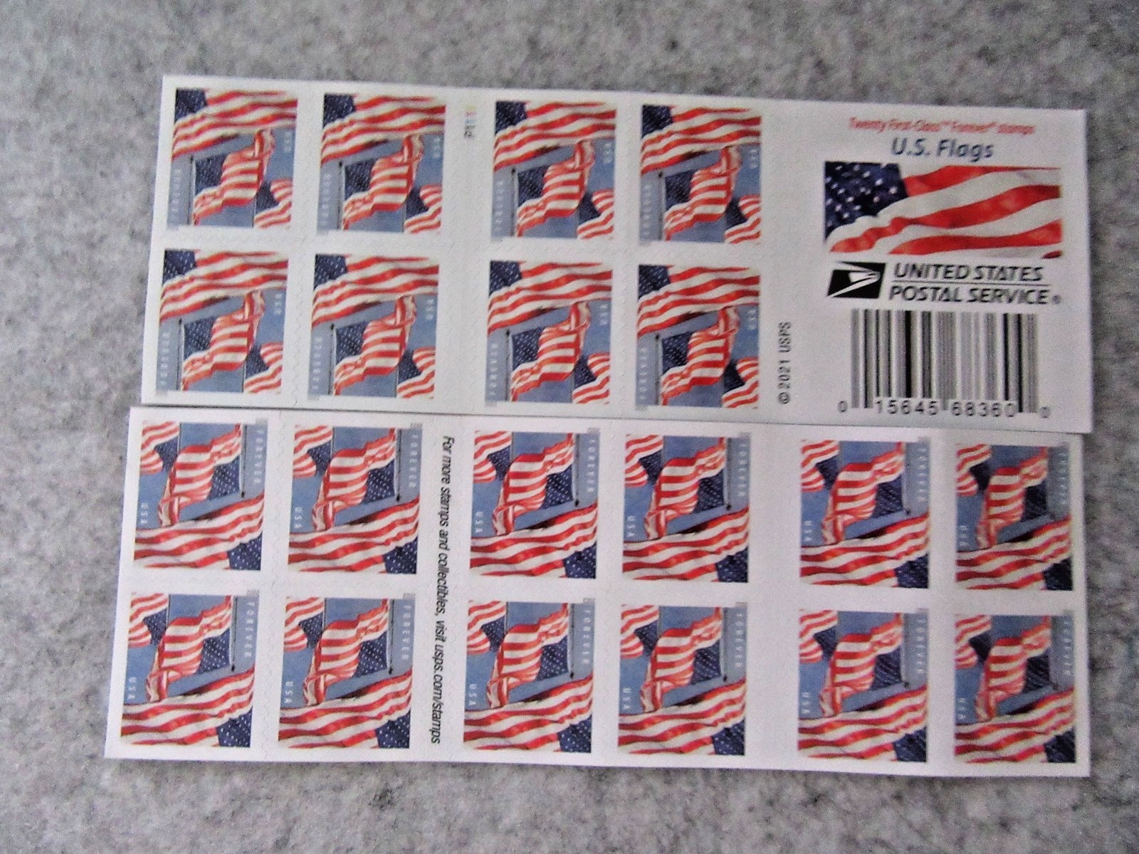 Flag National Envelope 40 pcs (2 Books)- New
