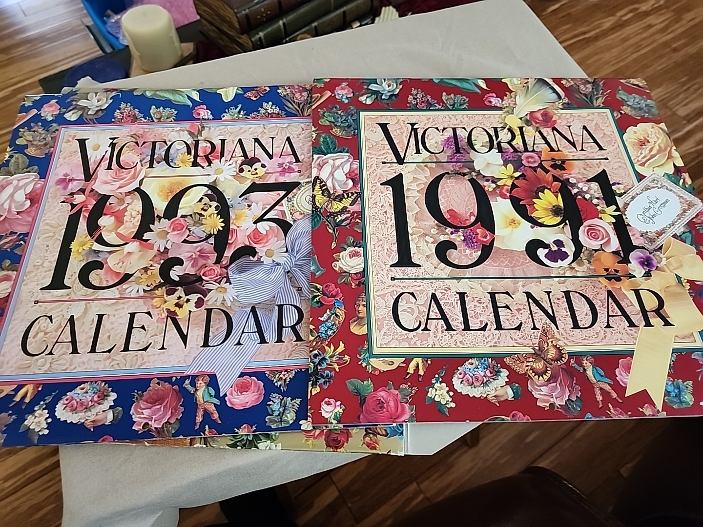 1991 And 1993 Victoriana Calendar