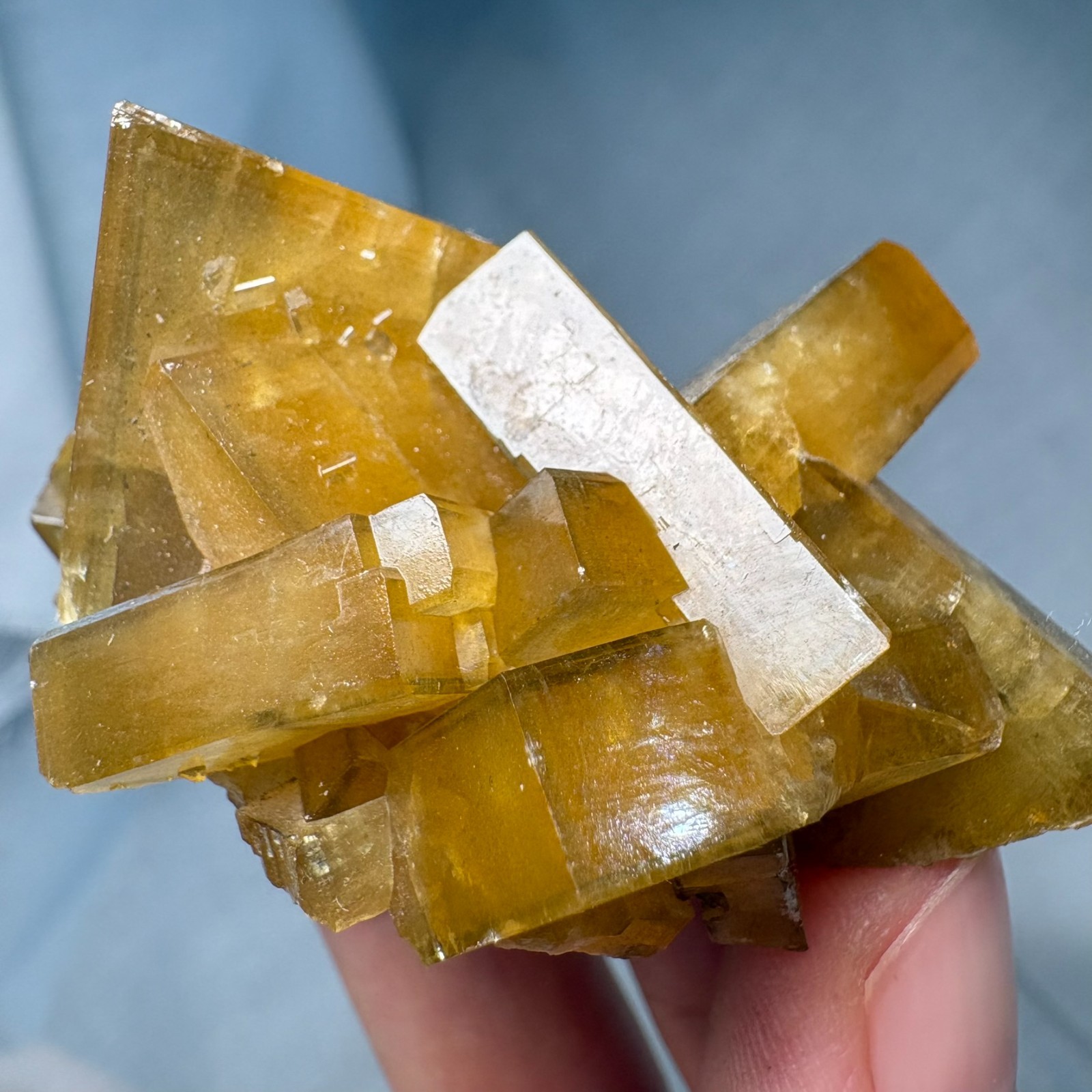 AAA+ Natural Barite & Botryoidal Fluorite Cluster Rare Specimen Raw Mineral