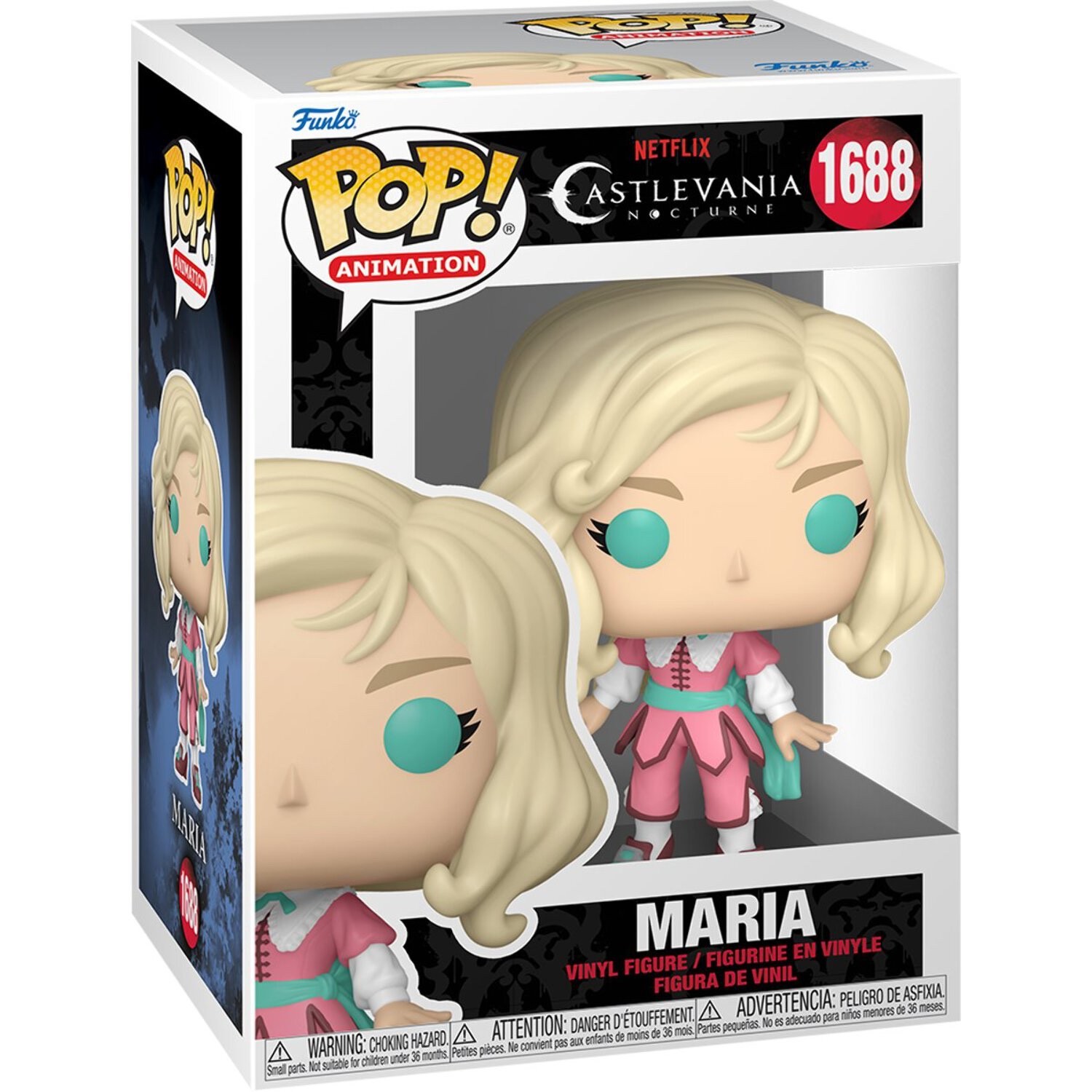 Funko Pop Animation Netflix Castlevania Nocturne Maria # 1688 - Damaged Box