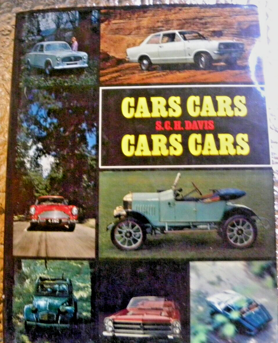 S. C. H. Davis CARS CARS CARS CARS 1967  Book Hardcover 