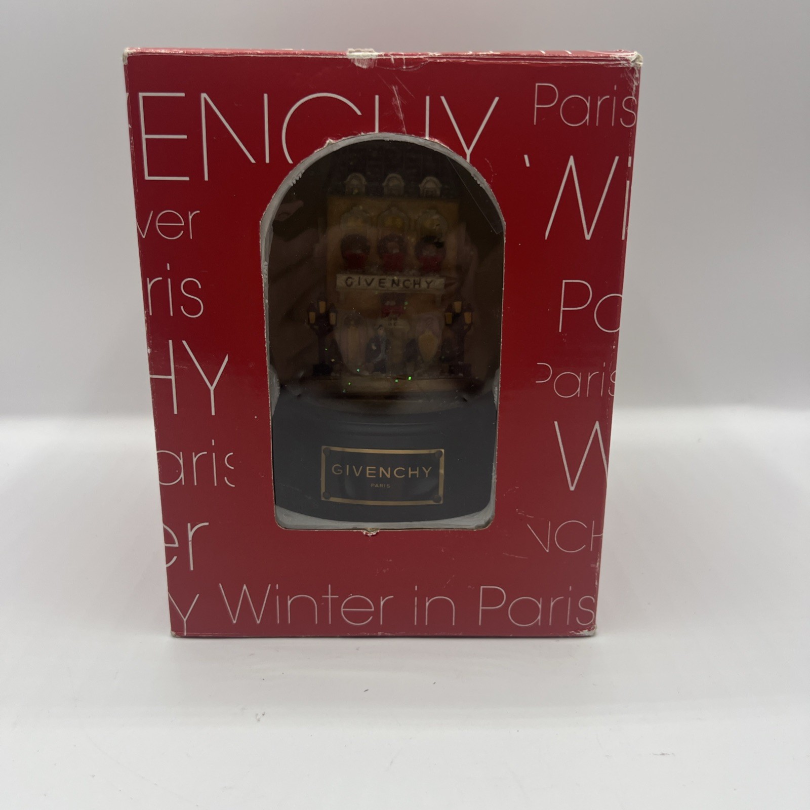 NIB Givenchy Winter in Paris Snow-Globe (1999)
