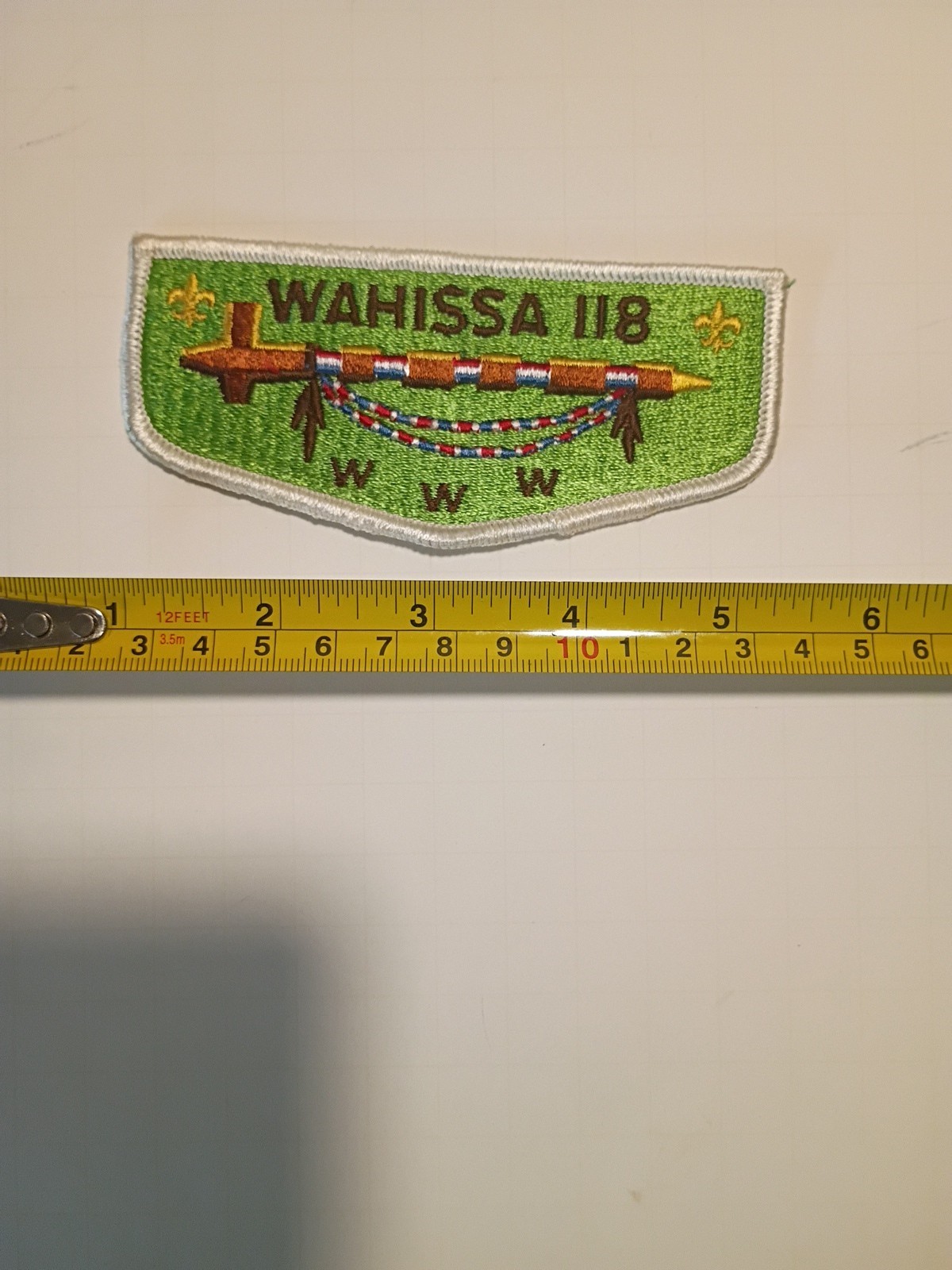 wahissa lodge 118 OA Pocket Flap Order Of The Arrow Boy Scouts Of America