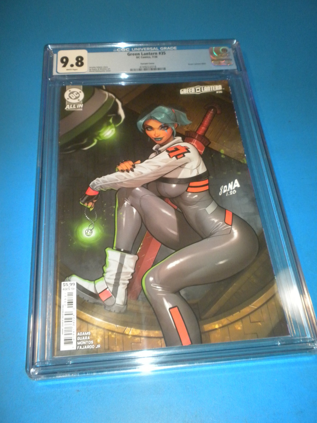 Green Lantern #35 Nakayama variant CGC 9.8 NM/M Gorgeous Gem Wow