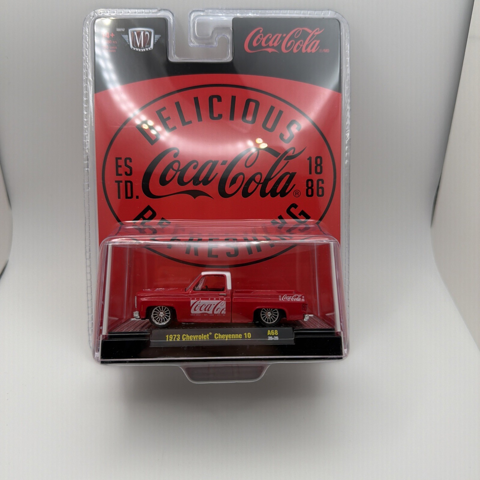 Coca-Cola M2 Machines 1973 Chevrolet Cheyenne 10 1:64 scale