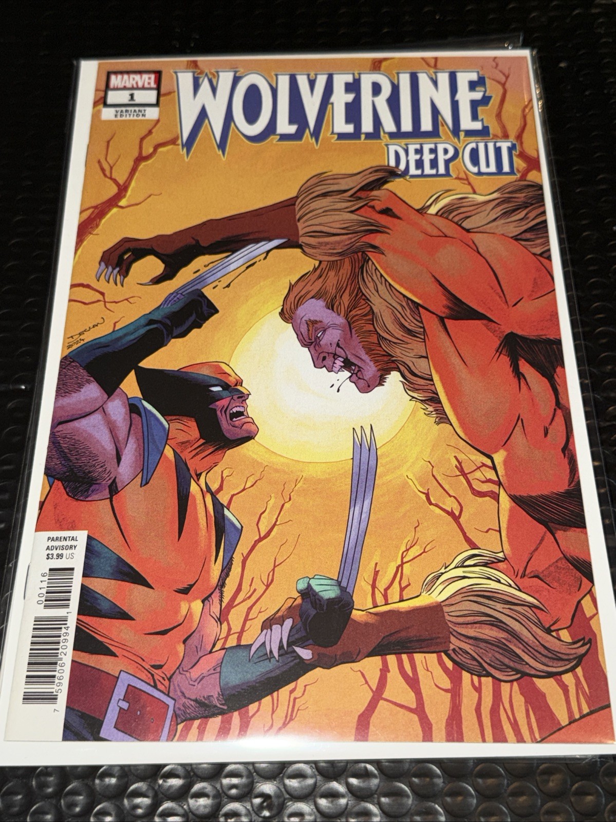 WOLVERINE DEEP CUT #1 DECLAN SHALVEY 1:25 VARIANT 2024 MARVEL COMICS NM