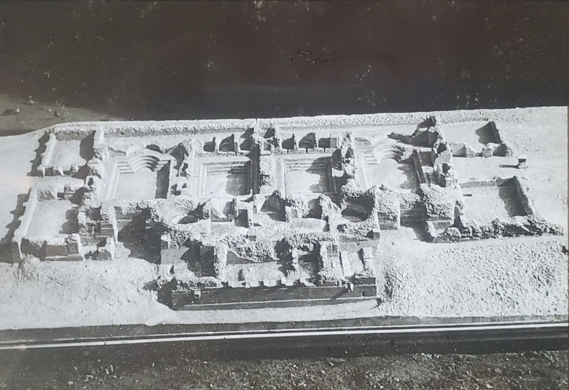 Römische Badruine Badenweiler (Model?) Germany, c1920s Magic Lantern Glass Slide