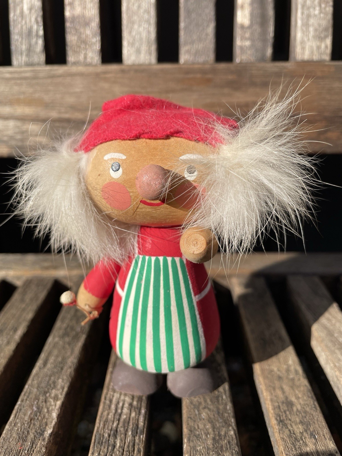 VINTAGE SWEDISH TOMTE Folk Art Elf Gnome SWEDEN Wood Wooden Swedish Handmade HTF VINTAGE SWEDISH TOMTE Folk Art Elf Gnome SWEDEN Wood Wooden Swedish Handmade HTF
