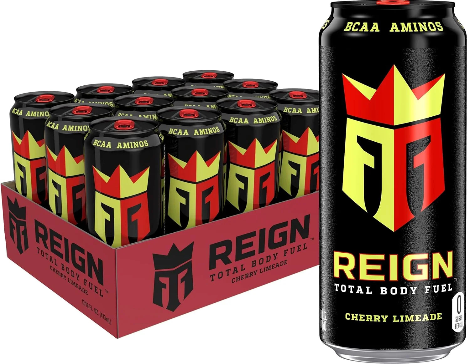 Reign Total Body Fuel Energy Drink 16 oz Cans 12 Pack - Choose Flavor Reign Total Body Fuel Energy Drink 16 oz Cans 12 Pack - Choose Flavor