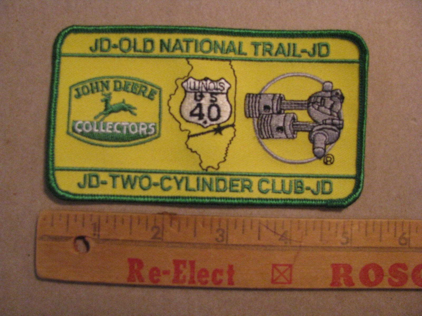 John Deere Two Cylinder Club Patch