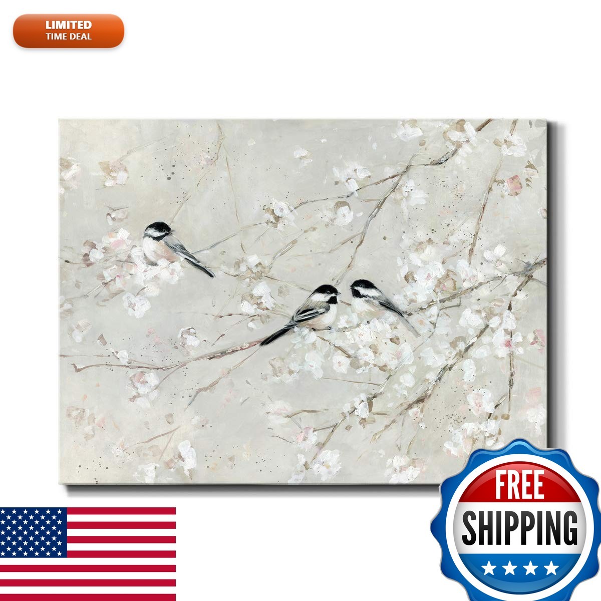Renditions Gallery Canvas Little Birds 24